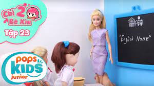 Đồ Chơi Búp Bê Barbie - Tên Tiếng Anh - Chị 2 Bé Xíu Tập 23 - YouTube