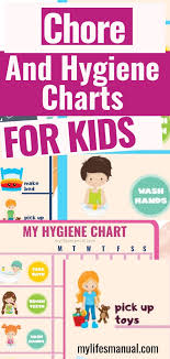 Chore Charts For Kids Plus Hygiene Chart Printables