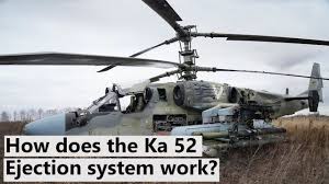 how does the ka 52 ejection system work