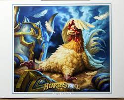 Hearthstone: Angry Chicken Print - Etsy