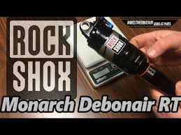 Rock Shox Monarch Debonair Db3 Rt Rear Shock Close Look Actual Weight
