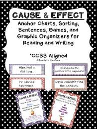 Cause And Effect Sorting Games Worksheets And More K 3rd Grade