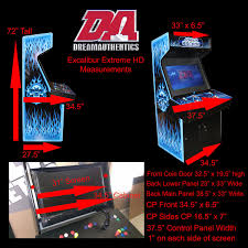dreamauthentics retro video arcade cabinets