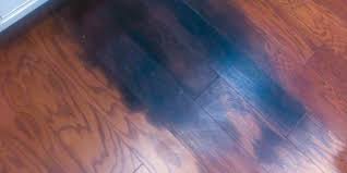 dark spots on hardwood floors