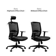 boris midback office chair comfort
