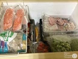 organizing a chest freezer ideas