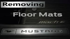 how to easily remove floor mats 2