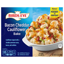 bacon cheddar cauliflower bake frozen