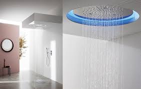 Round Led Ceiling Shower Head Ambient