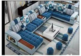 living room l shape sofa set