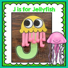 letter j craft jj is for jellyfish