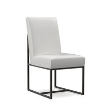 The most common gold dining chair material is cotton. Gage Leather Low Dining Chair Mitchell Gold Bob Williams