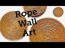 Easy Rope Wall Art Rope Wall Decor