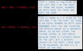 Balancing Chemical Equations 3 1 3