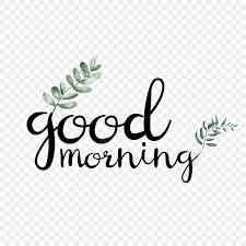 good morning with leaves ornament in
