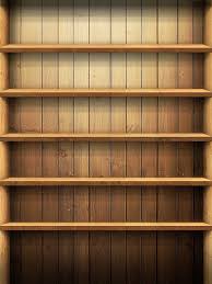 Wooden Shelving Wallpaper Bookshelf