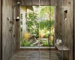 Corian Rosemary Shower Contemporary