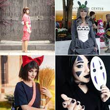 The outfit for taking an evening stroll and even costumes for special days such as halloween. 24 Perfect Studio Ghibli Costumes From Totoro To Spirited Away Cosplay Anime Cosplay Costumes Cosplay Diy
