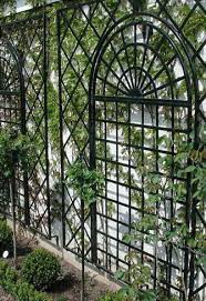exclusive metal wall trellises in a