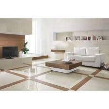 white living room ceramic floor tiles