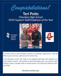 Jennifer is a dedicated registered nurse for alive's maple team, and has been with alive for close to 9 years. Meet A Ccsd 2020 Support Staff Employee Of The Year Teri Potts Of Cherokee Hs Cherokee High School