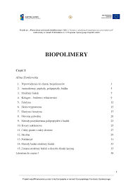 Etapy Powstawania 4 Rzedowej Struktury Bialka - Chemia biopolimerów - ujęcie całościowe - Docsity