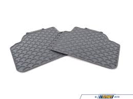 genuine bmw rear rubber floor mats