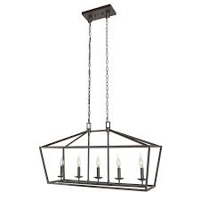 Home Decorators Collection Weyburn 5 Light Bronze Caged Chandelier 5 76201 The Home Depot Pendant Light Fixtures Chandelier Hanging Light Fixtures