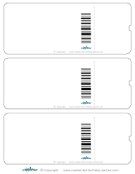 Admit One Ticket Template Free Printable Meal Tickets