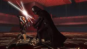 Darth Vader vs Ahsoka Tano [4K HDR] - Star Wars: Rebels S2+S4 - YouTube