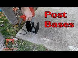 Installing Pergola Post Bases