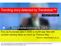 Fury As Eurocrats Rake In 500 A Month Pay Hike With Juncker Earning