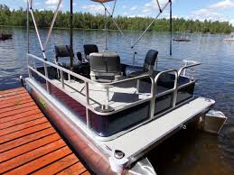 compact pontoon boat