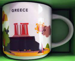 you are here greece starbucks mugs