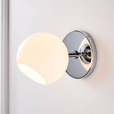 White Staggered Glass Sconce Lighting