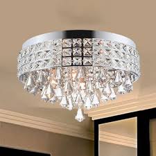 Wake up next to our forty finest examples of bedroom pendant lighting. Sparkling Crystal Lighting Fixture Contemporary Round Ceiling Light Fixtures For Bedroom Takeluckhome Com