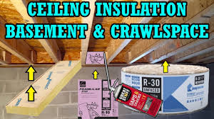 how to install ceiling insulation in a