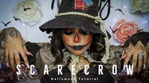 halloween scarecrow makeup tutorial