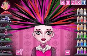 monster high real haircuts s game