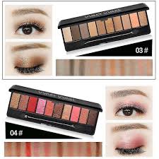 10 colors makeup palette long lasting