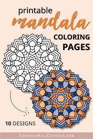 Mandala pictures to color, animal and butterfly coloring pages, valentines coloring sheets and many others. Free Printable Mandala Coloring Pages For Adults