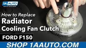 how to replace radiator fan clutch 97