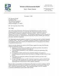 letter re afc sushi rice haccp plan