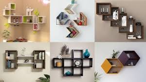unique wall shelve ideas for modern