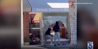 grab robbery of beverly hills jewelry
