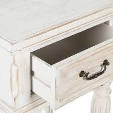 Antique White French Side Table Hobby