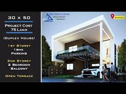 1500 Sq Ft 3bhk Duplex House Design