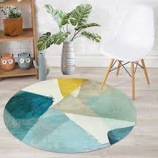 round ing carpet floor mat washable