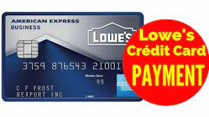 lowes credit card payment