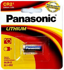 Panasonic Cr2 Lithium 3 Volt Photo Power Battery Carded